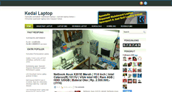 Desktop Screenshot of kedailaptop.com